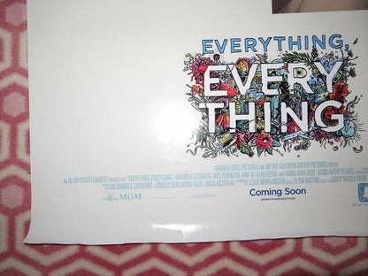 EVERYTHING, EVERYTHING UK ONE SHEET (27"x 41") ROLLED POSTER AMADLA STENBERG '17 - Rendezvous Cinema