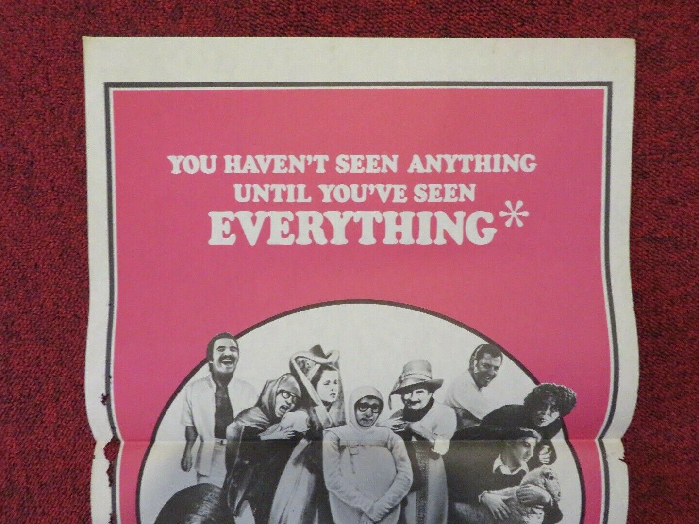 EVERYTHING YOU ALWAYS WANTED TO KNOW ABOUT SEX FOLDED AUSTRALIAN DAYBILL POSTER Movie posters
