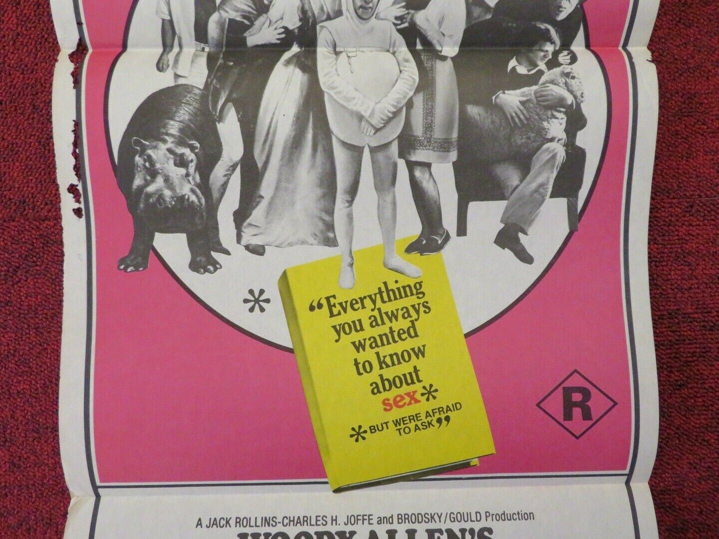 EVERYTHING YOU ALWAYS WANTED TO KNOW ABOUT SEX FOLDED AUSTRALIAN DAYBILL POSTER Movie posters