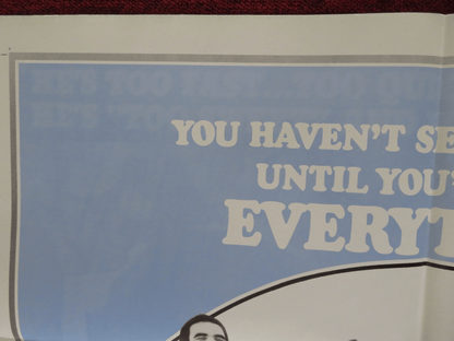 EVERYTHING YOU ALWAYS WANTED TO KNOW ABOUT SEX.. FOLDED US ONE SHEET POSTER 1972 Rendezvous Cinema Movie posters