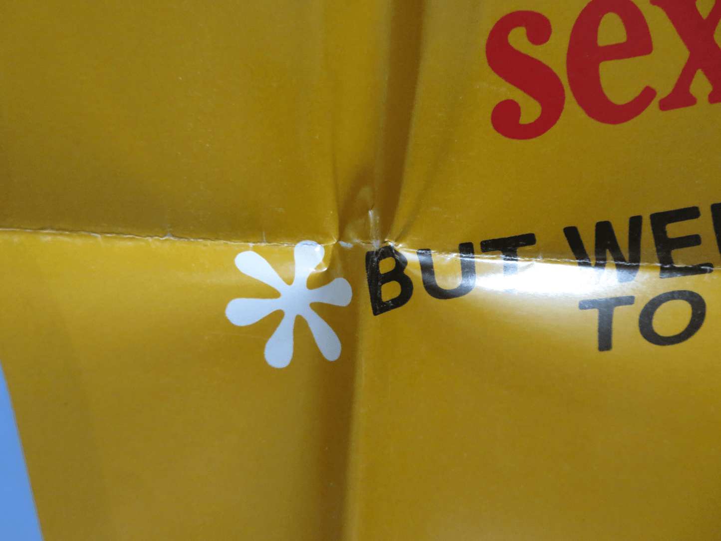 EVERYTHING YOU ALWAYS WANTED TO KNOW ABOUT SEX.. FOLDED US ONE SHEET POSTER 1972 Rendezvous Cinema Movie posters