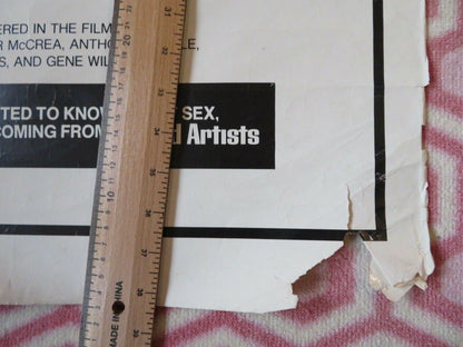 EVERYTHING YOU ALWAYS WANTED TO KNOW ABOUT SEX US ONE SHEET POSTER 1972 Movie posters