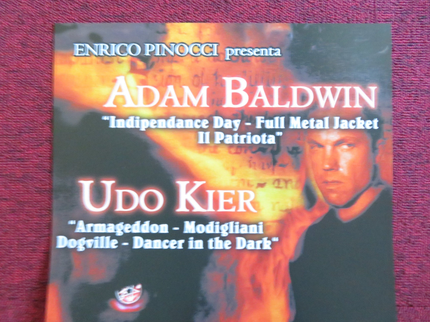 EVIL EYES ITALIAN LOCANDINA POSTER ADAM BALDWIN UDO KIER 2004 Rendezvous Cinema Movie posters