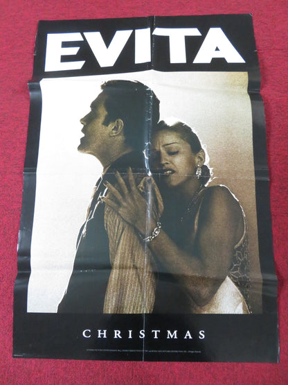 EVITA FOLDED US ONE SHEET POSTER MADONNA ANTONIO BANDERAS 1996 Rendezvous Cinema Movie posters