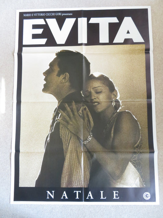 EVITA ITALIAN 2 FOGLIO POSTER MADONNA ANTONIO BANDERAS 1996 Rendezvous Cinema Movie posters