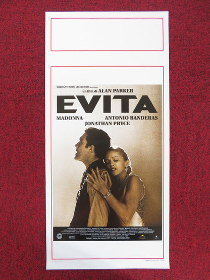 EVITA ITALIAN LOCANDINA POSTER MADONNA ANTONIO BANDERAS 1997 Rendezvous Cinema Movie posters