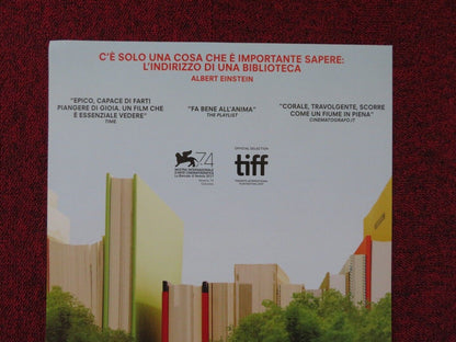 EX LIBRIS:THE NEW YORK PUBLIC LIBRARY ITALIAN LOCANDINA (26.5"x12.5") POSTER '17 Rendezvous Cinema Movie posters
