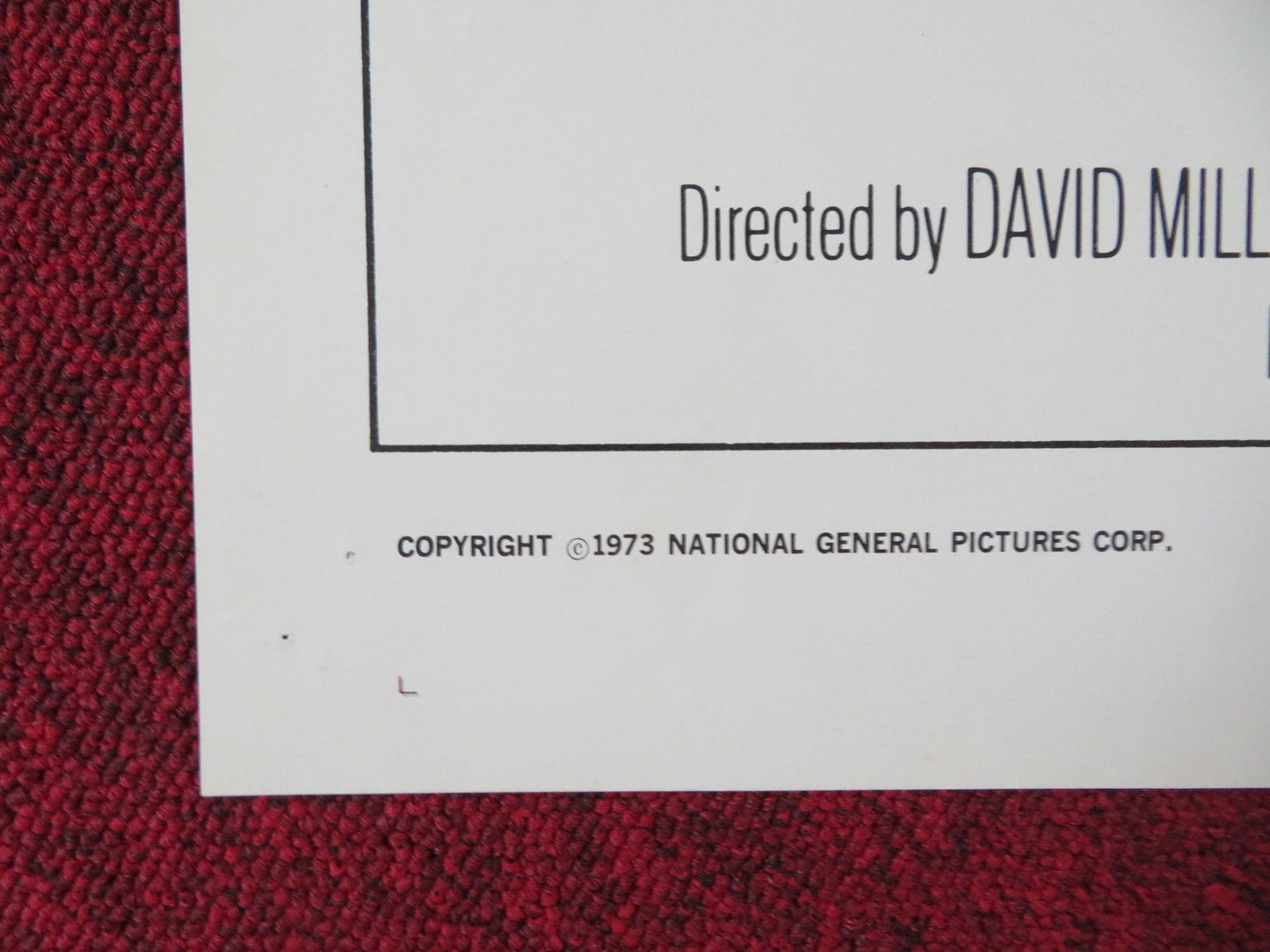 EXECUTIVE ACTION - STYLE B FOLDED US ONE SHEET POSTER BURT LANCASTER 1973 Rendezvous Cinema Movie posters