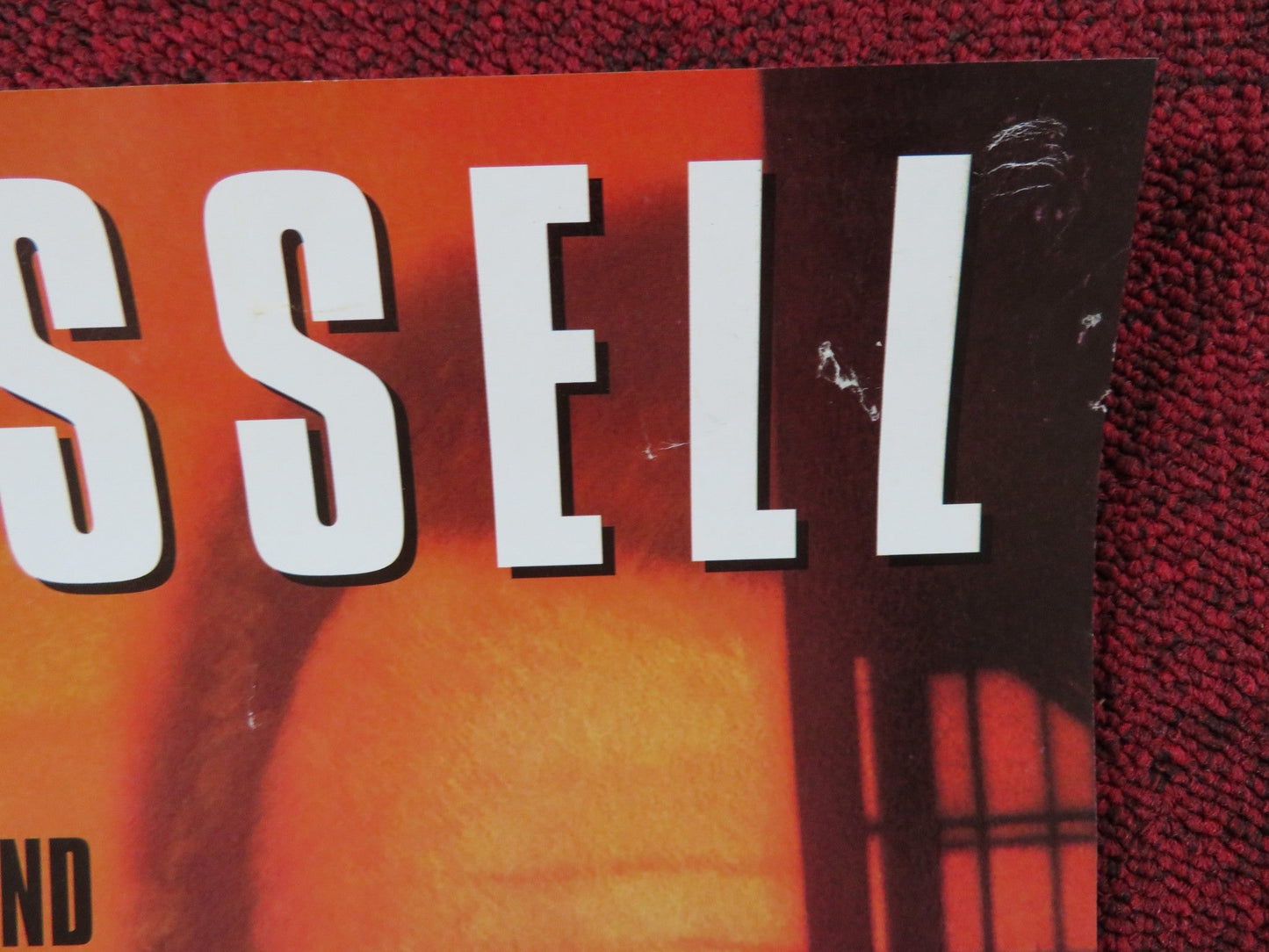 EXECUTIVE DECISION VHS POSTER KURL RUSSELL HALLE BERRY 1996 Rendezvous Cinema Movie posters