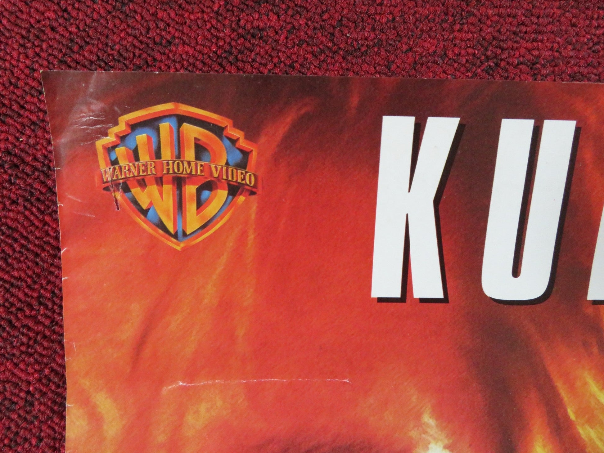 EXECUTIVE DECISION VHS POSTER KURL RUSSELL HALLE BERRY 1996 Rendezvous Cinema Movie posters