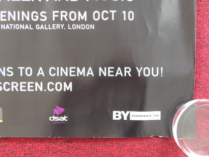 EXHIBITION: GREAT ART ON SCREEN UK QUAD (30"x 40") ROLLED POSTER MANET 2013 Rendezvous Cinema Movie posters