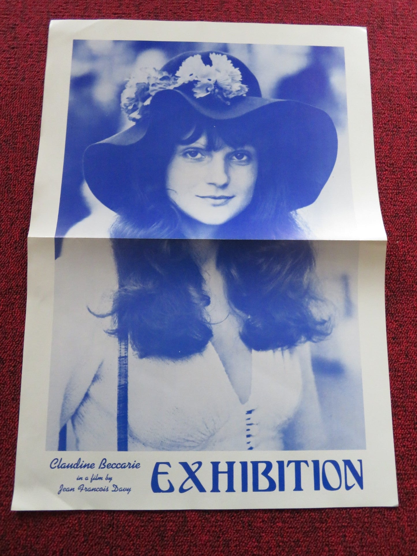 EXHIBITION / Les pornocrates / PORNO KINGS US PRESSBOOK CLAUDINE BECCARIE 1976 Rendezvous Cinema Movie posters
