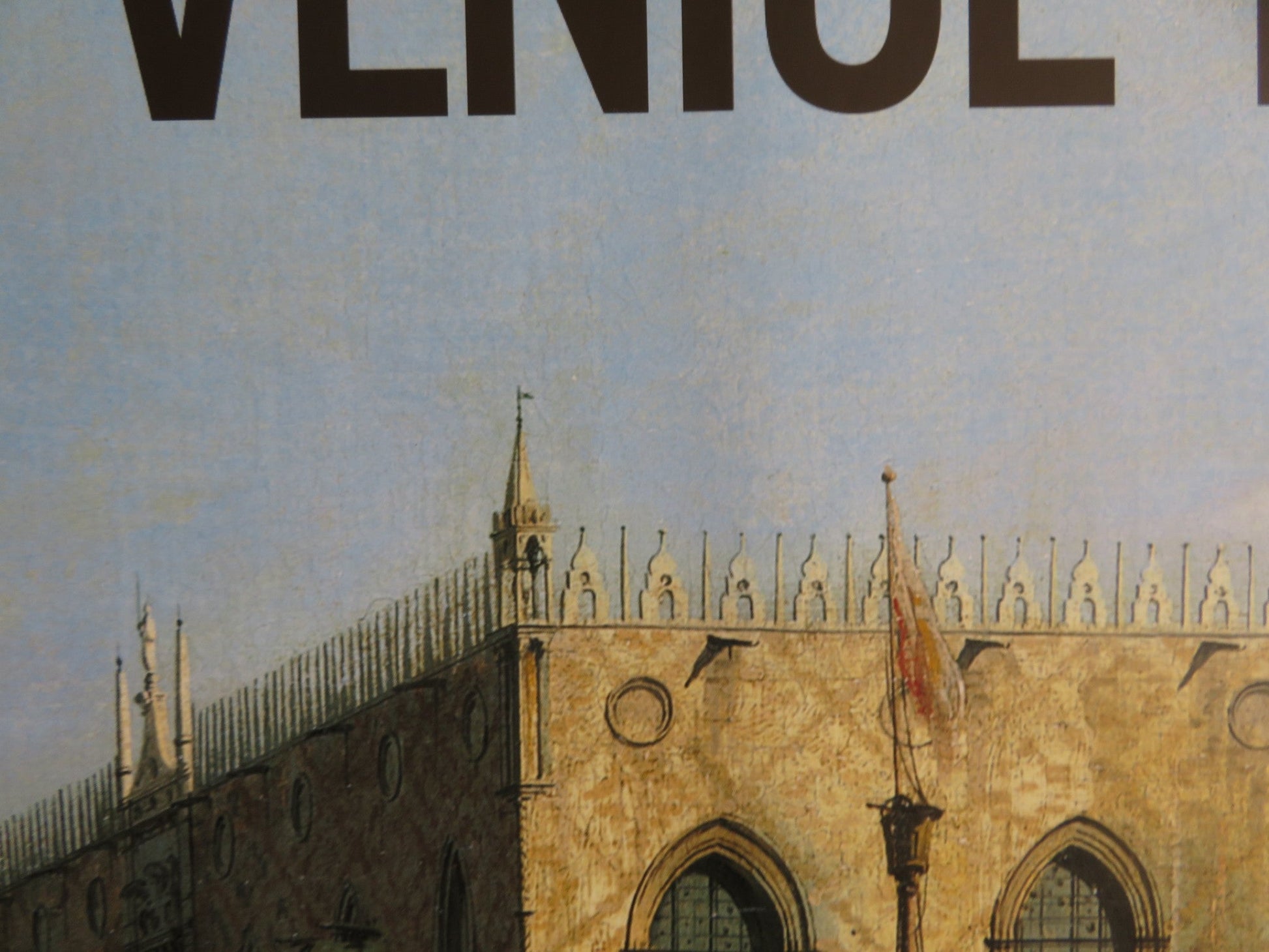 EXHIBITION ON SCREEN: CANALETTO & THE ART OF.. UK QUAD (30"x 40") ROLLED POSTER Rendezvous Cinema Movie posters