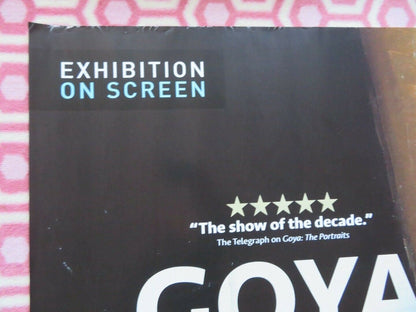 EXHIBITION ON SCREEN GOYA QUAD (30"x 40") ROLLED POSTER 2015 DOCUMENTARY Rendezvous Cinema Movie posters