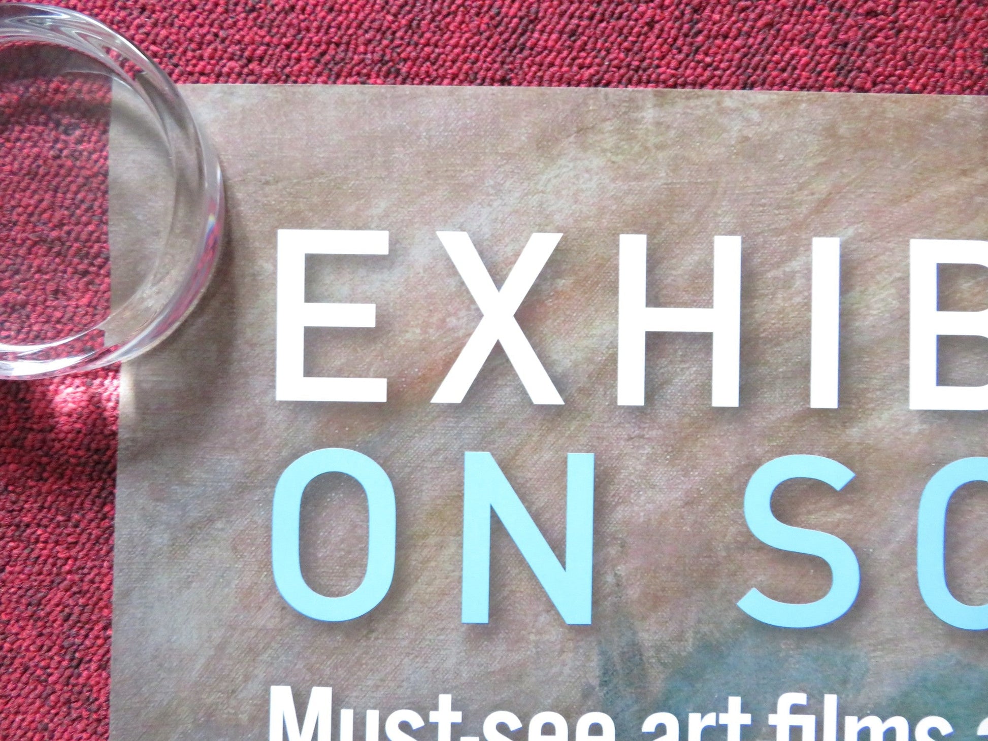 EXHIBITION ON SCREEN: I CLAUDE MONET - A UK QUAD (30"x 40") ROLLED POSTER 2017 Rendezvous Cinema Movie posters