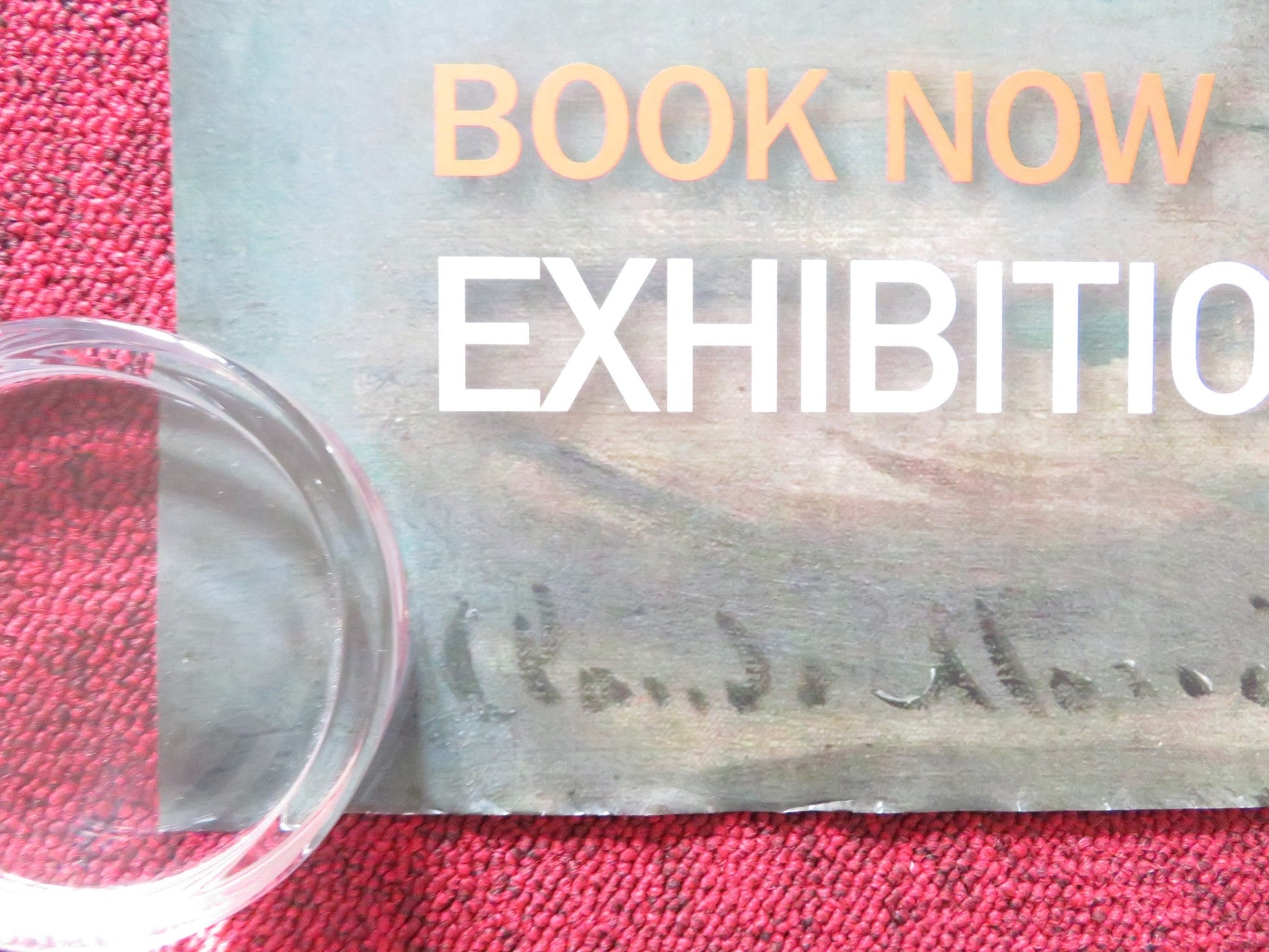 EXHIBITION ON SCREEN: I CLAUDE MONET - A UK QUAD (30"x 40") ROLLED POSTER 2017 Rendezvous Cinema Movie posters