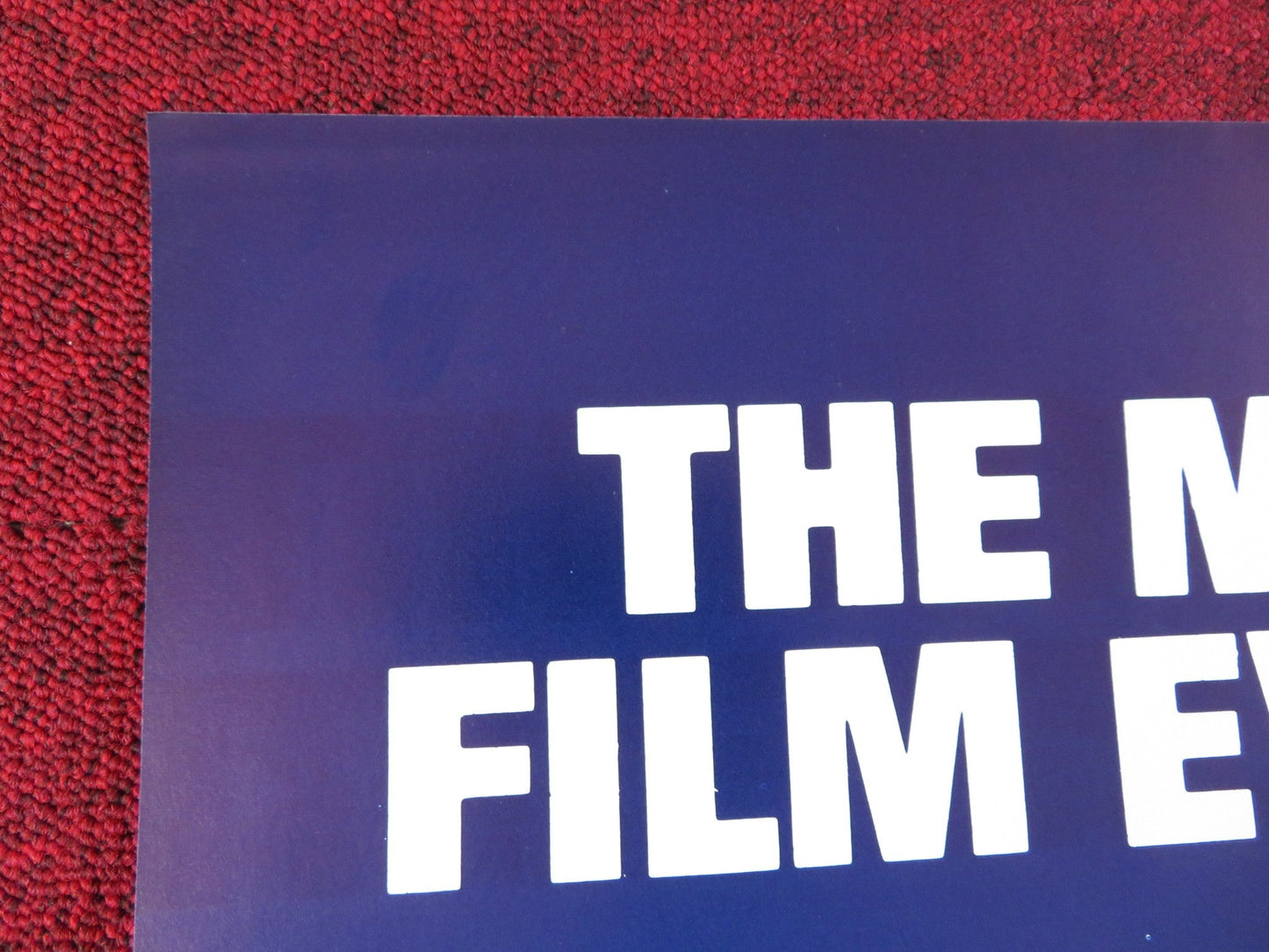 EXHIBITION US TRI FOLDED ONE SHEET ROLLED POSTER CLAUDINE BECCARIE 1975 Rendezvous Cinema Movie posters