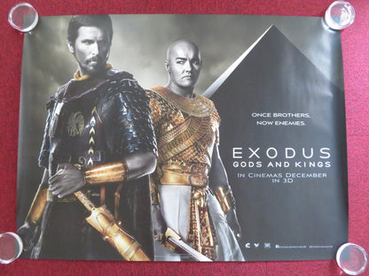 EXODUS: GODS AND KINGS UK QUAD (30"x 40") ROLLED POSTER CHRISTIAN BALE 2014 Rendezvous Cinema Movie posters