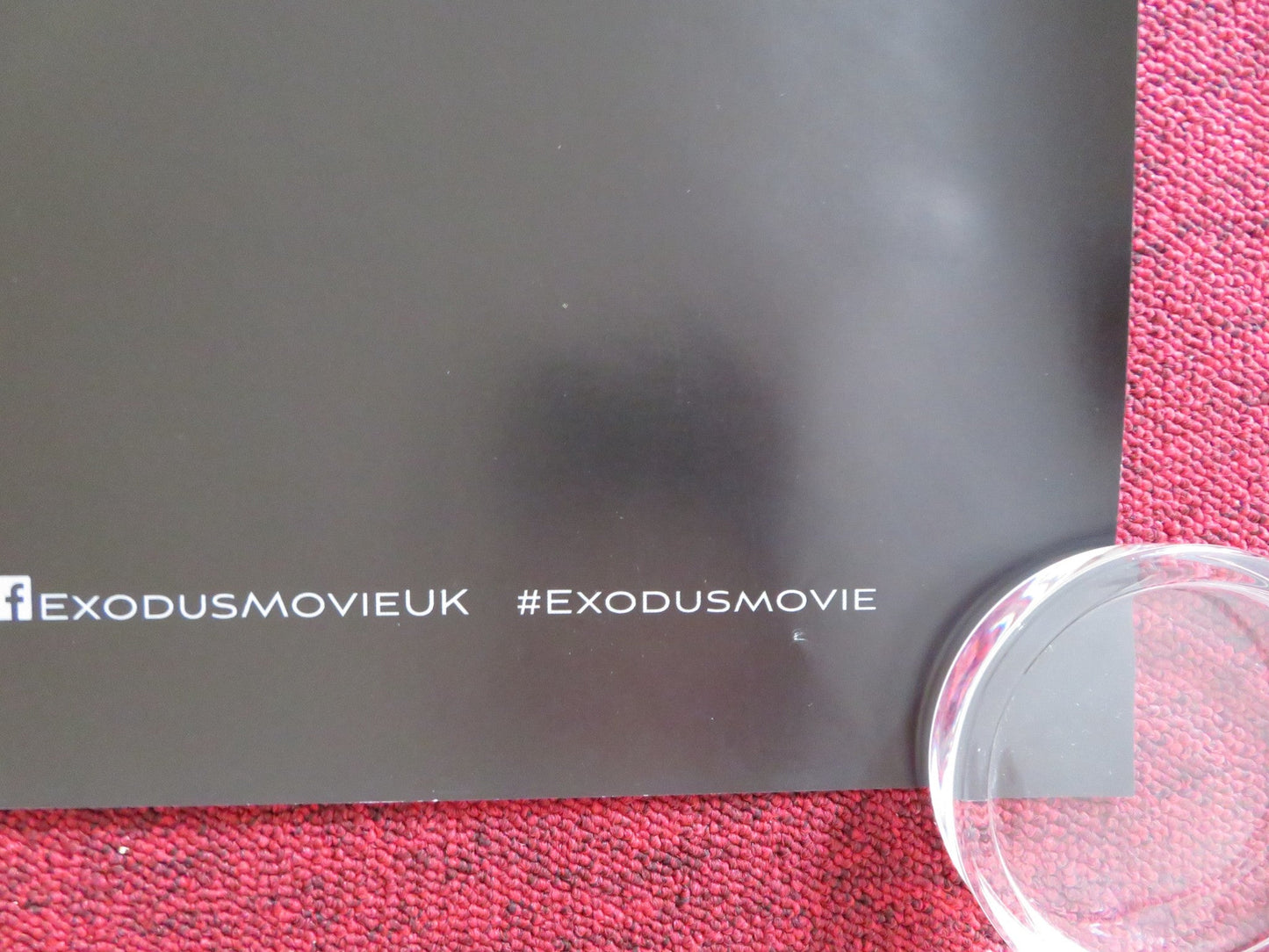 EXODUS: GODS AND KINGS UK QUAD (30"x 40") ROLLED POSTER CHRISTIAN BALE 2014 Rendezvous Cinema Movie posters