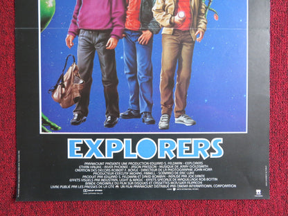 EXPLORERS FRENCH POSTER RIVER PHOENIX ETHAN HAWKE 1985 Rendezvous Cinema Movie posters