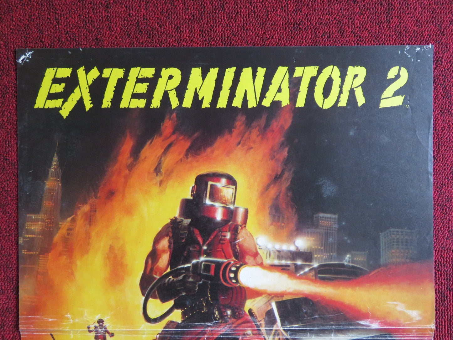 EXTERMINATOR 2 FRENCH POSTER CANNON ROBERT GINTY 1984 Rendezvous Cinema Movie posters