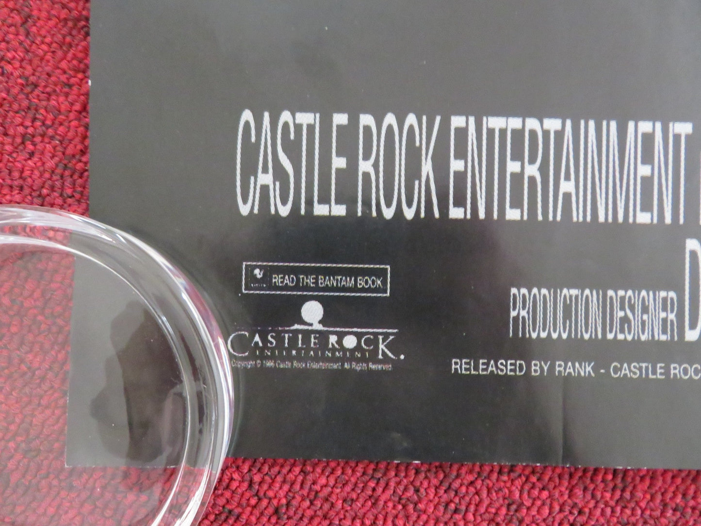 EXTREME MEASURES UK QUAD (30"x 40") ROLLED POSTER HUGH GRANT GENE HACKMAN 1996 Rendezvous Cinema Movie posters