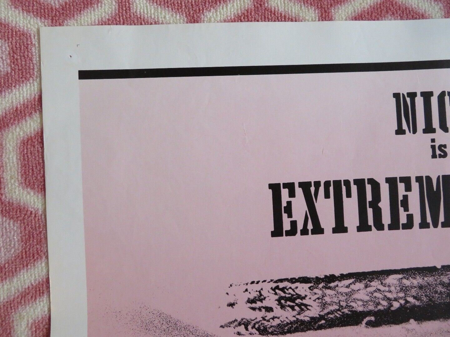 EXTREME PREJUDICE US ONE SHEET POSTER NICK NOLTE POWERS BOOTHE 1986 Rendezvous Cinema Movie posters