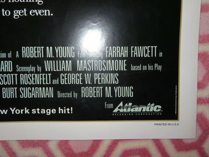 EXTREMITIES FOLDED US ONE SHEET POSTER FARRAH FAWCETT 1986 Movie posters