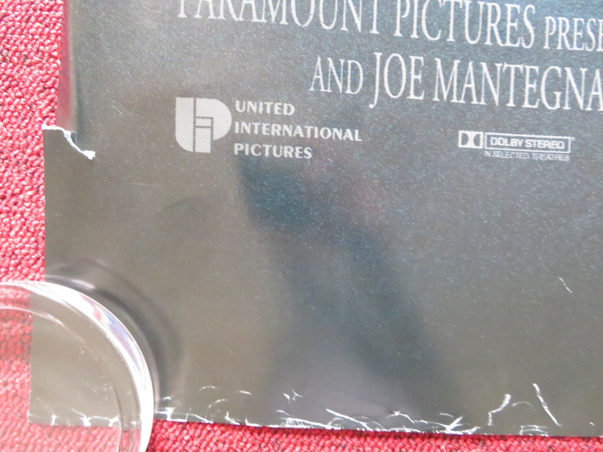 EYE FOR AN EYE UK QUAD (30"x 40") ROLLED POSTER SALLY FIELD ED HARRIS 1996 Rendezvous Cinema Movie posters