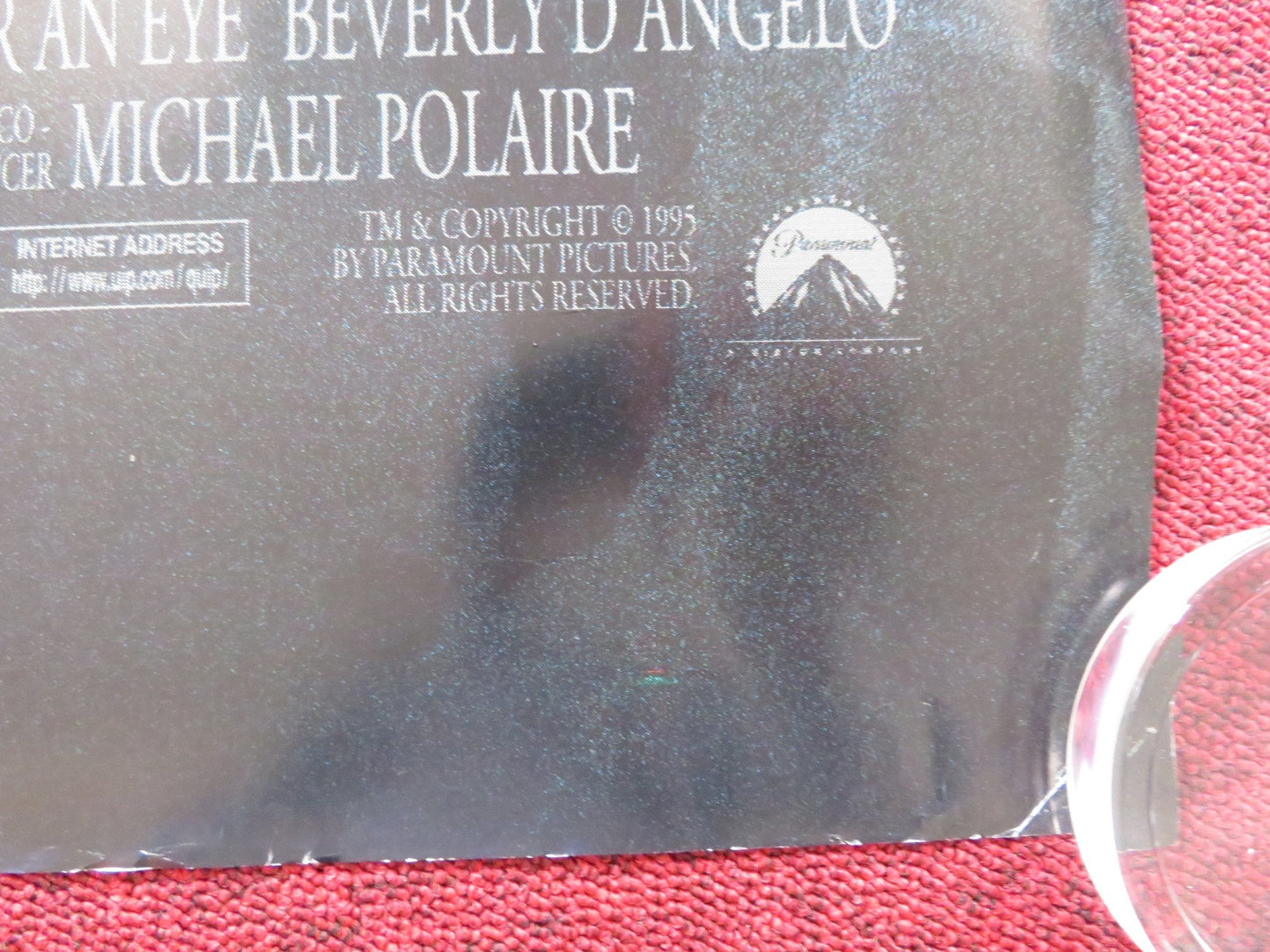 EYE FOR AN EYE UK QUAD (30"x 40") ROLLED POSTER SALLY FIELD ED HARRIS 1996 Rendezvous Cinema Movie posters