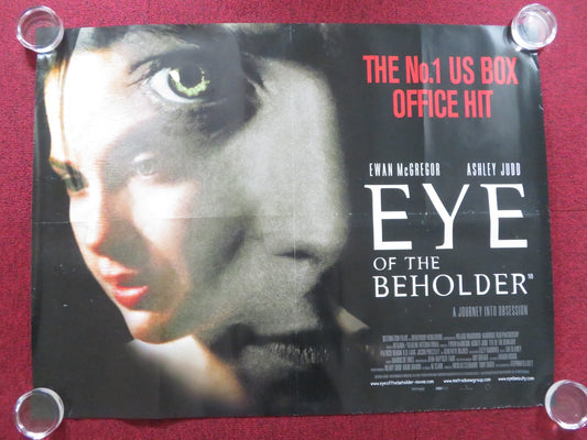EYE OF THE BEHOLDER UK QUAD (30"x 40") ROLLED POSTER EWAN MCGREGOR 1999 Rendezvous Cinema Movie posters