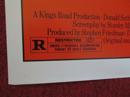 EYE OF THE NEEDLE FOLDED US ONE SHEET POSTER DONALD SUTHERLAND 1981 Movie posters