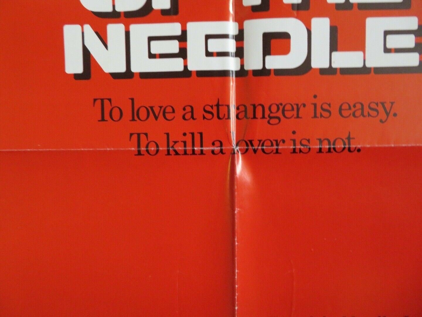 EYE OF THE NEEDLE US ONE SHEET POSTERDONALD SUTHERLAND KATE NELLIGAN 1981 Movie posters