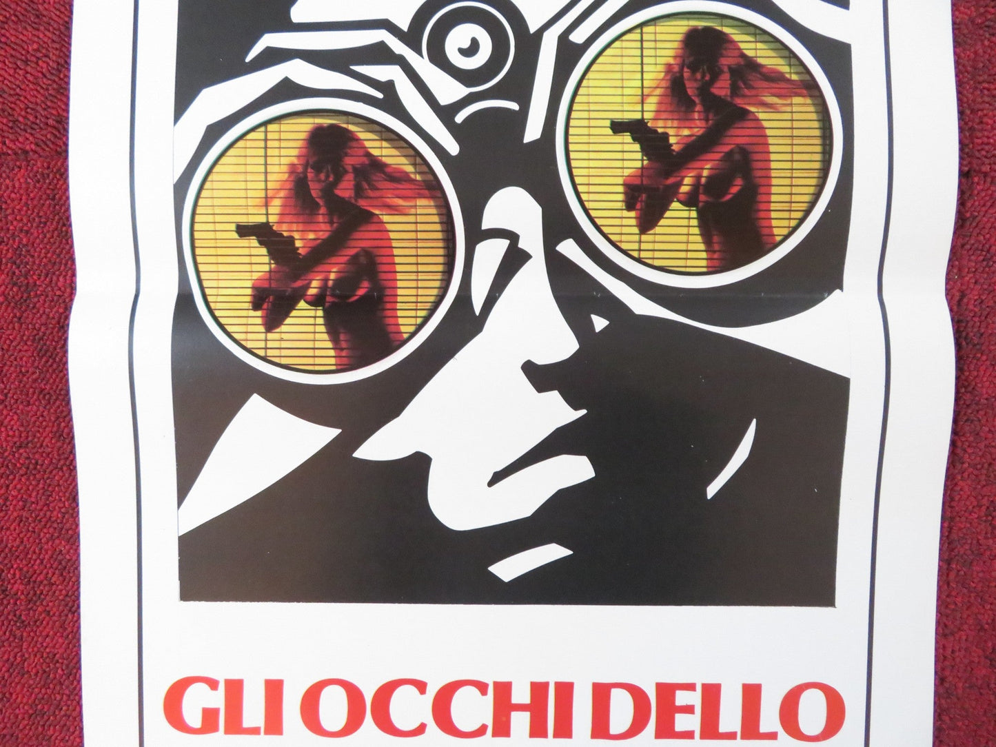 EYES OF A STRANGER ITALIAN LOCANDINA POSTER JENNIFER JASON LEIGH L. TEWES 1981 Rendezvous Cinema Movie posters