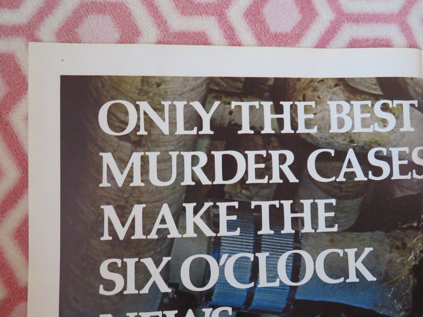 EYEWITNESS FOLDED US ONE SHEET POSTER SIGOURNEY WEAVER WILLIAM HURT 1981 Movie posters