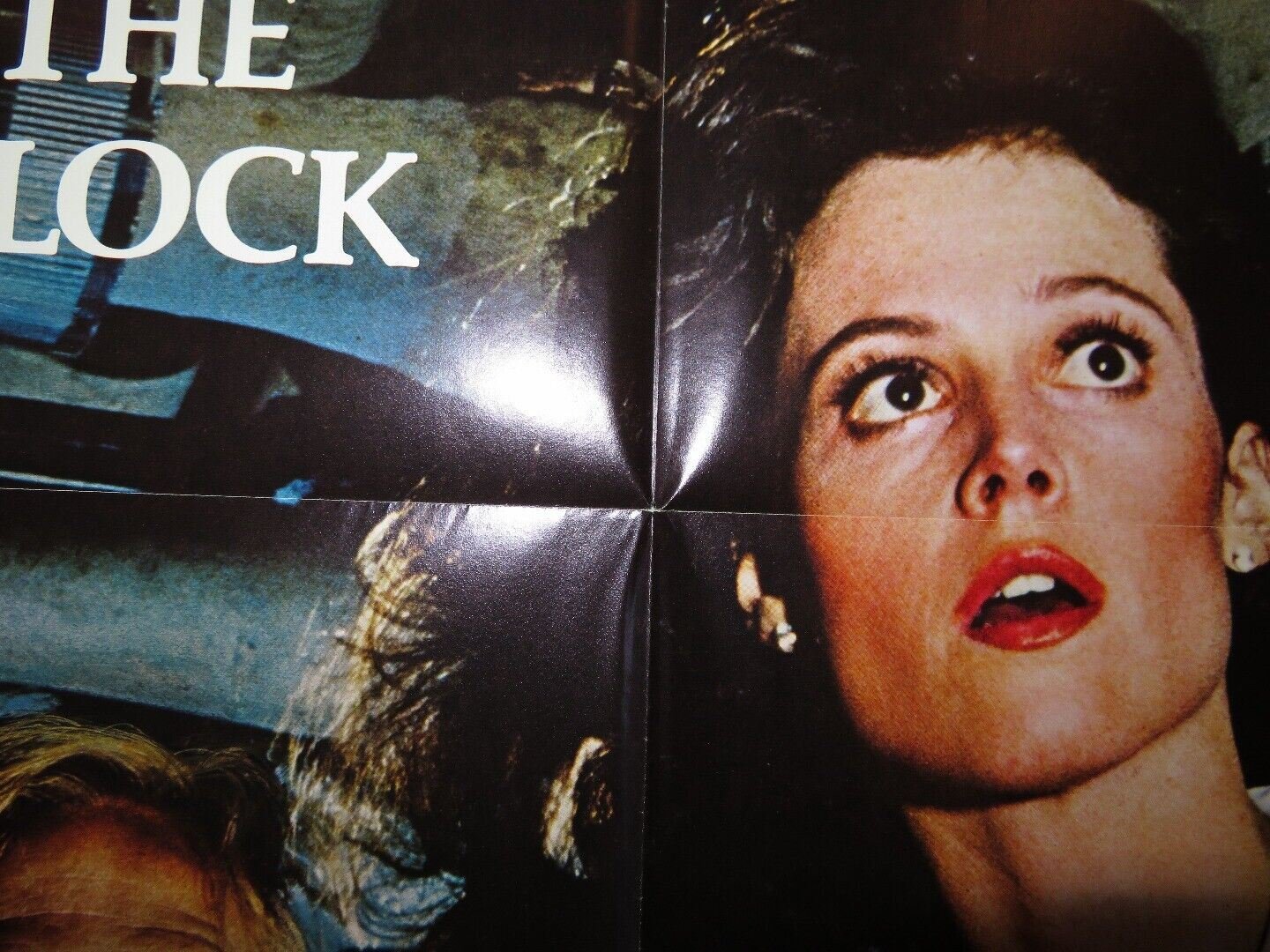 EYEWITNESS FOLDED US ONE SHEET POSTER SIGOURNEY WEAVER WILLIAM HURT 1981 Movie posters