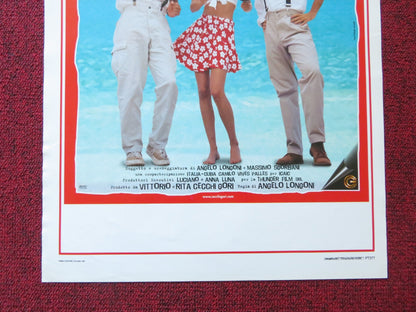 FACCIAMO FIESTA ITALIAN LOCANDINA POSTER ALESSANDRO GASSMAN LORENA FORTEZA 1997 Rendezvous Cinema Movie posters