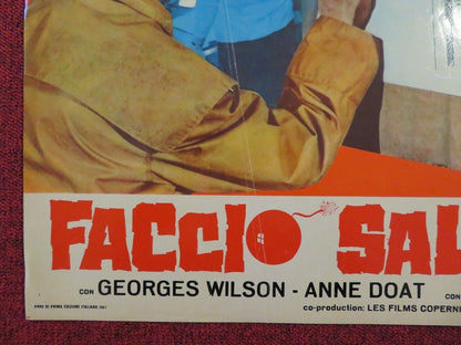 FACCIO SALTARE LA BANCA / LETS ROB THE BANK ITALIAN FOTOBUSTA POSTER 1964 Movie posters