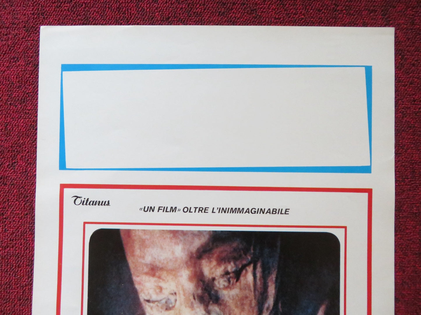FACES OF DEATH ITALIAN LOCANDINA POSTER MICHAEL CARR 1981 Rendezvous Cinema Movie posters