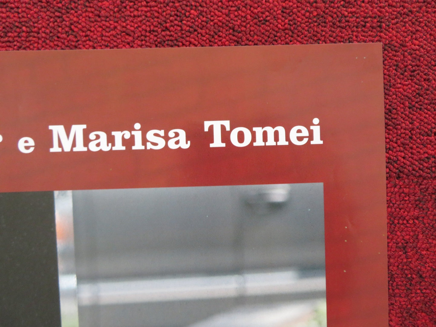 FACTOTUM - A ITALIAN FOTOBUSTA POSTER MATT DILLON MARISA TOMEI 2005 Rendezvous Cinema Movie posters