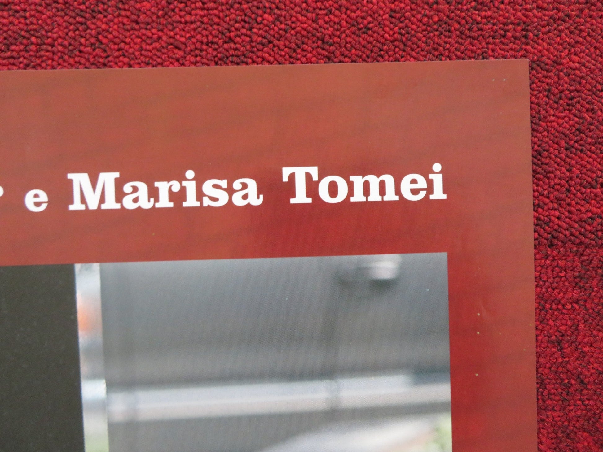 FACTOTUM - A ITALIAN FOTOBUSTA POSTER MATT DILLON MARISA TOMEI 2005 Rendezvous Cinema Movie posters