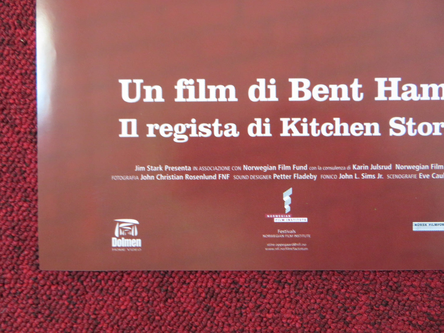 FACTOTUM - D ITALIAN FOTOBUSTA POSTER MATT DILLON MARISA TOMEI 2005 Rendezvous Cinema Movie posters