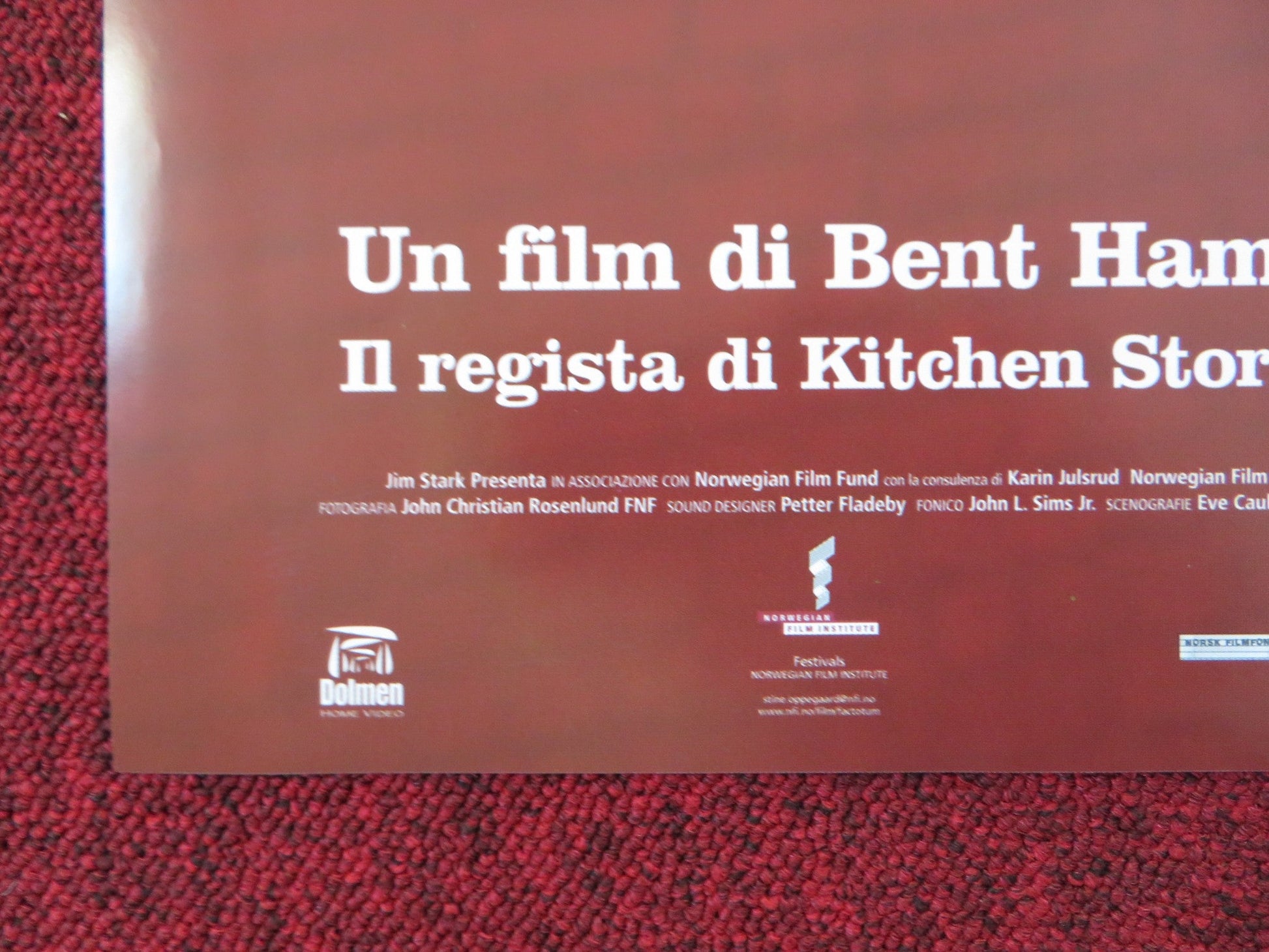 FACTOTUM - D ITALIAN FOTOBUSTA POSTER MATT DILLON MARISA TOMEI 2005 Rendezvous Cinema Movie posters