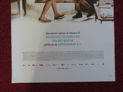 FAI BEI SOGNI ITALIAN LOCANDINA POSTER VALERIO MASTANDREA BERENICE BEJO 2016 Rendezvous Cinema Movie posters