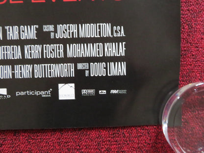 FAIR GAME UK QUAD (30"x 40") ROLLED POSTER NAOMI WATTS SEAN PENN 2010 Rendezvous Cinema Movie posters