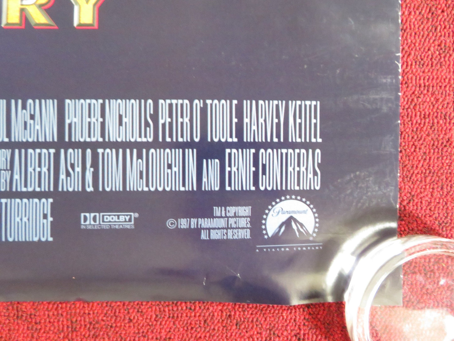 FAIRY TALE: A TRUE STORY US ONE SHEET ROLLED POSTER HARVEY KEITEL 1997 Rendezvous Cinema Movie posters