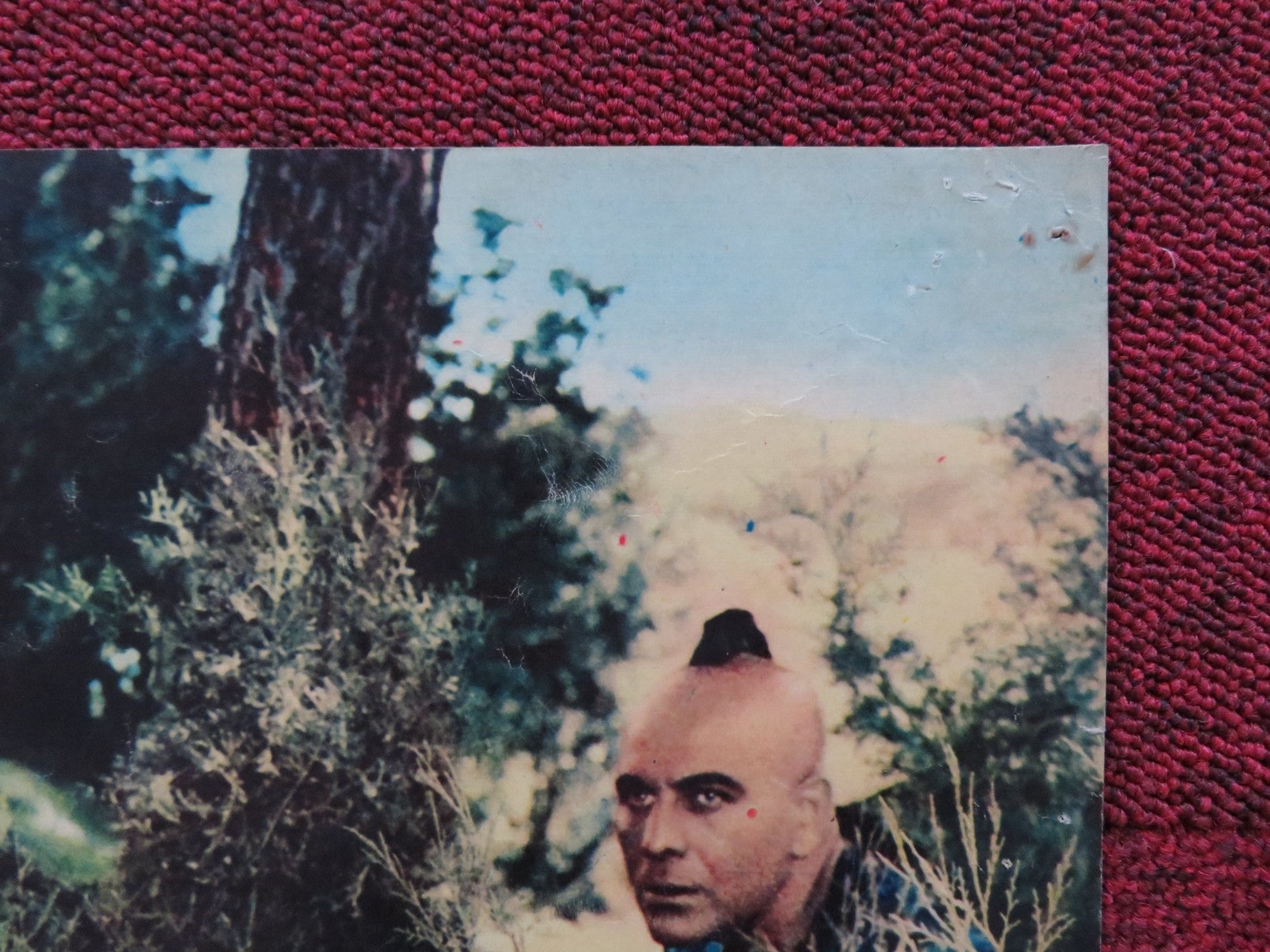 FALL OF THE MOHICANS - A ITALIAN FOTOBUSTA POSTER JACK TAYLOR BARBARA LOY 1965 Rendezvous Cinema Movie posters