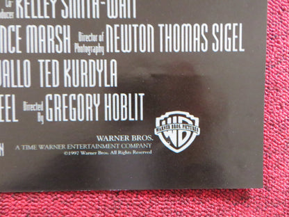 FALLEN UK QUAD POSTER FOLDED DENZEL WASHINGTON JOHN GOODMAN 1997 Rendezvous Cinema Movie posters