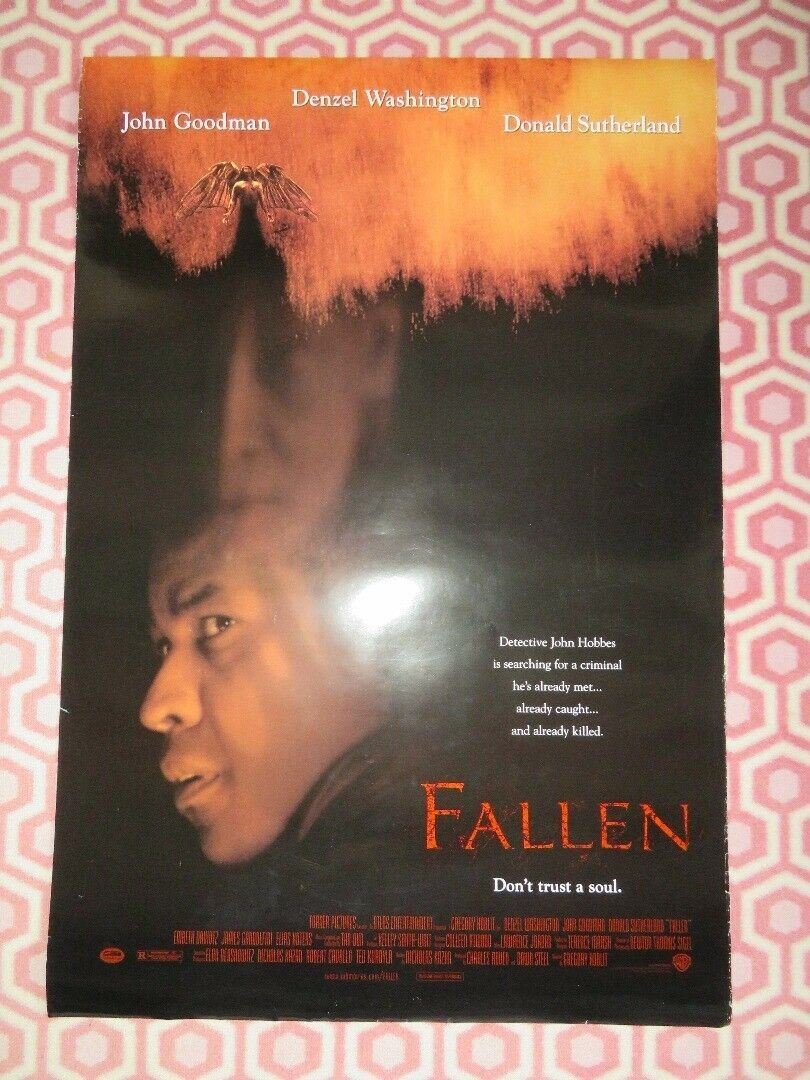 FALLEN US ONE SHEET ROLLED POSTER JOHN GOODMAN DENZEL WASHINGTON 1998 Movie posters
