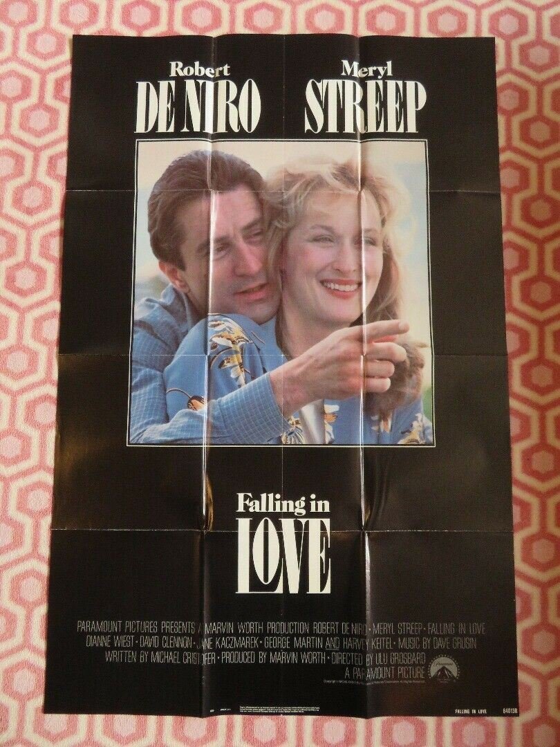 FALLING IN LOVE US ONE SHEET POSTER ROBERT DE NIRO MERLY STREEP 1984 - Rendezvous Cinema